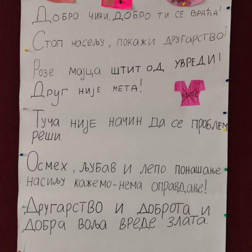 МЕЂУНАРОДНИ ДАН ПРОТИВ ВРШЊАЧКОГ НАСИЉА ИЛИ ДАН РОЗЕ МАЈИЦА