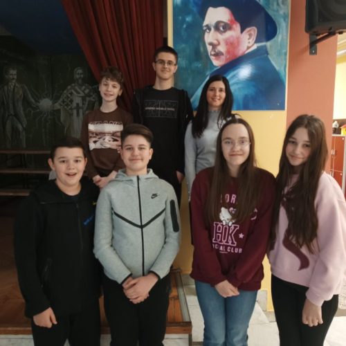 Одлични резултатиу на општинском такмичењу из математике