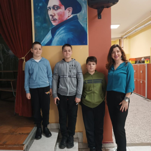 Одлични резултатиу на општинском такмичењу из математике