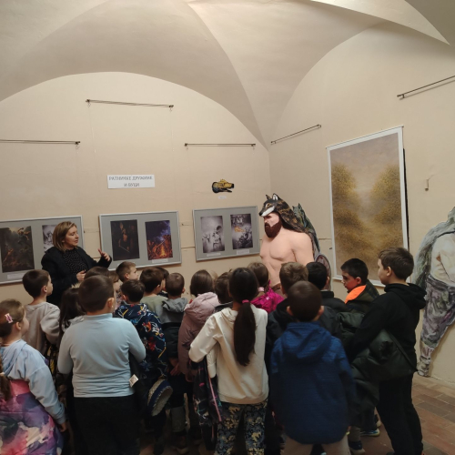 Посета изложби у Народном музеју