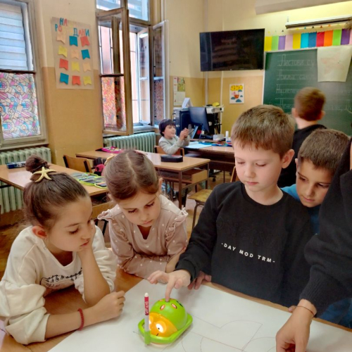 Радионица у 1/3 BeeBoot роботи